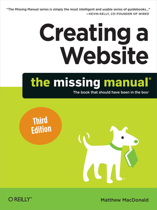Title details for Creating a Website by Matthew MacDonald - Available